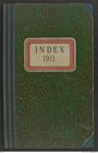 k.k. naturhistorisches Hofmuseum, Index Intendanzakten 1911, Seite 1
